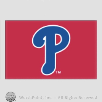 Philadelphia Phillies sport logo: letter P on a red background.