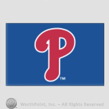 Philadelphia Phillies sport logo: letter P on a blue background.