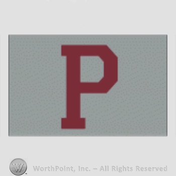 Philadelphia Phillies sport logo: letter P on a grey background.