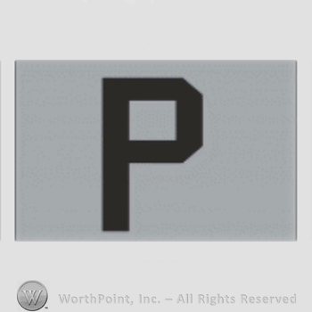 Philadelphia Phillies sport logo: letter P on a grey background.