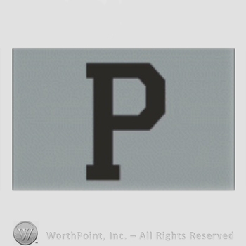 Philadelphia Phillies sport logo: letter P on a grey background.