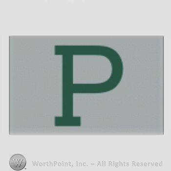 Philadelphia Phillies sport logo: letter P on a grey background.