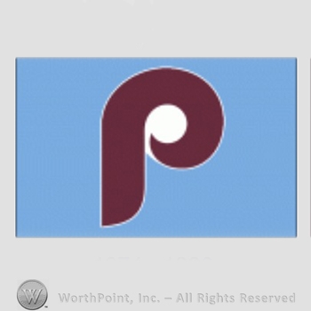 Philadelphia Phillies sport logo: letter P on a blue background.