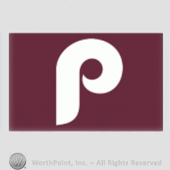 Philadelphia Phillies sport logo: letter P on a maroon background.