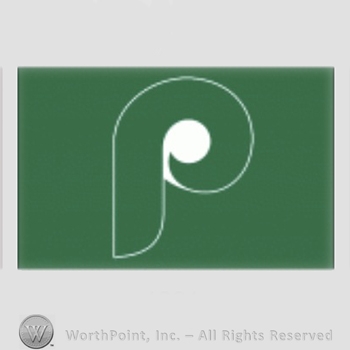 Philadelphia Phillies sport logo: letter P on a green background.