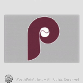 Philadelphia Phillies sport logo: letter P on a grey background.