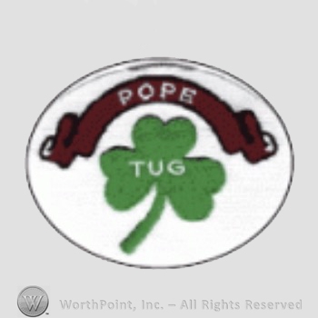 Philadelphia Phillies sport logo: TUG written on a clover.