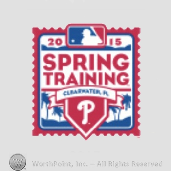 Philadelphia Phillies sport logo: 2015 Spring Training Clearwater, Fl.