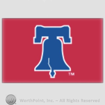 Philadelphia Phillies sport logo: a bell shape on a red background.