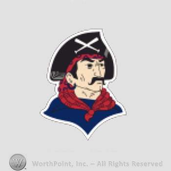 Pittsburgh Pirates sport logo: a pirate with crossed baseball bats on the hat.