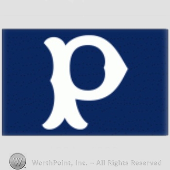 Pittsburgh Pirates sport logo: letter P on a navyblue background.