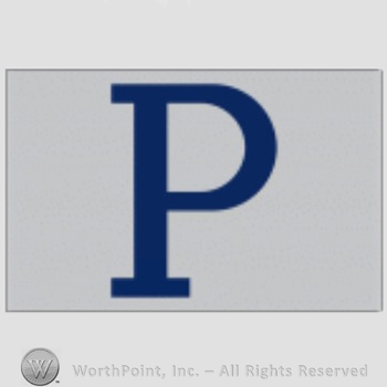 Pittsburgh Pirates sport logo: letter P on a grey background.