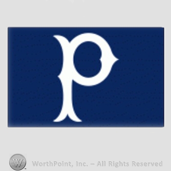 Pittsburgh Pirates sport logo: letter P on a navy blue background.