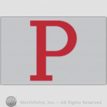 Pittsburgh Pirates sport logo: letter P on a grey background.