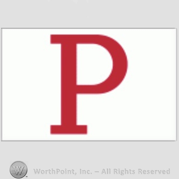 Pittsburgh Pirates sport logo: letter P on a white background.