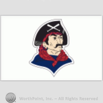 Pittsburgh Pirates sport logo: a pirate with crossed baseball bats on the hat.