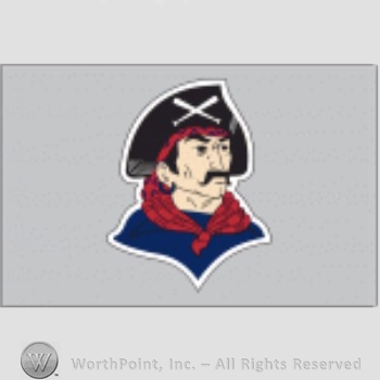 Pittsburgh Pirates sport logo: a pirate with crossed baseball bats on the hat.