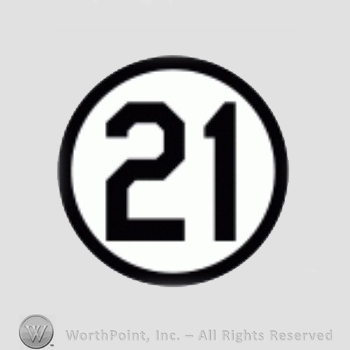 Pittsburgh Pirates sport logo: 21 inside a circle.