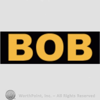 Pittsburgh Pirates sport logo: BOB on a black background.