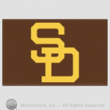 San Diego Padres sport logo: interlocked SD.