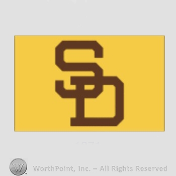 San Diego Padres sport logo: interlocked SD.
