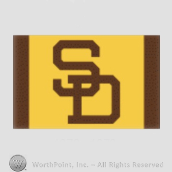 San Diego Padres sport logo: interlocked SD.