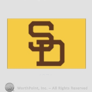 San Diego Padres sport logo: interlocked SD.