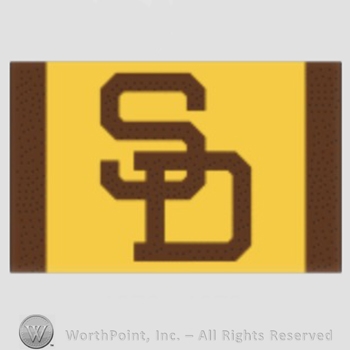 San Diego Padres sport logo: interlocked SD.
