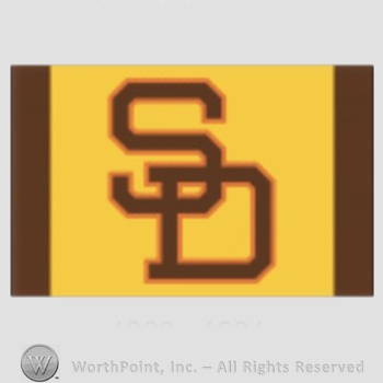 San Diego Padres sport logo: interlocked SD.