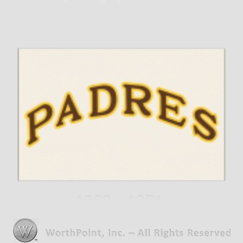 San Diego Padres sport logo: PADRES.