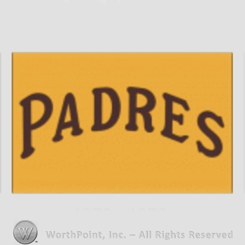 San Diego Padres sport logo: PADRES.
