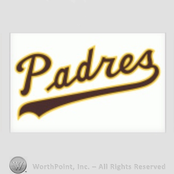 San Diego Padres sport logo: PADRES.