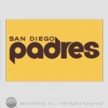 San Diego Padres sport logo: SAN DIEGO PADRES.