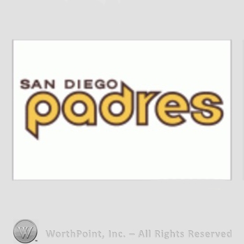 San Diego Padres sport logo: SAN DIEGO PADRES.