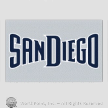 San Diego Padres sport logo: SAN DIEGO.