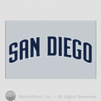 San Diego Padres sport logo: SAN DIEGO.