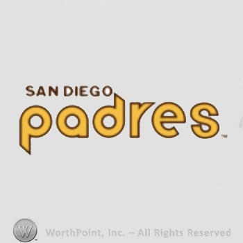 San Diego Padres sport logo: SAN DIEGO PADRES.