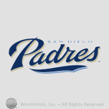San Diego Padres sport logo: SAN DIEGO PADRES.