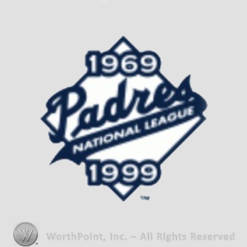 San Diego Padres sport logo: 1969 Padres National League 1999.