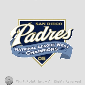 San Diego Padres sport logo: San Diego Padres National League West Champions.