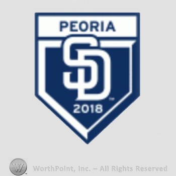 San Diego Padres sport logo: Peoria SD 2018.