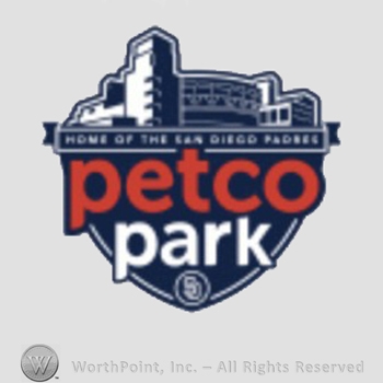 San Diego Padres sport logo: Petco Park written below a stadium.