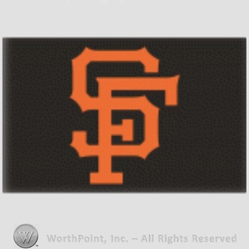 San Francisco Giants sport logo: orange SF on a black background.