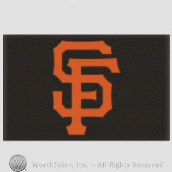 San Francisco Giants sport logo: orange SF on a black background.