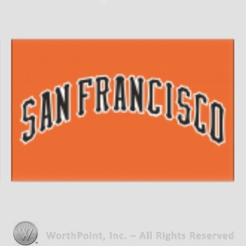 San Francisco Giants sport logo: San Francisco on a red background.