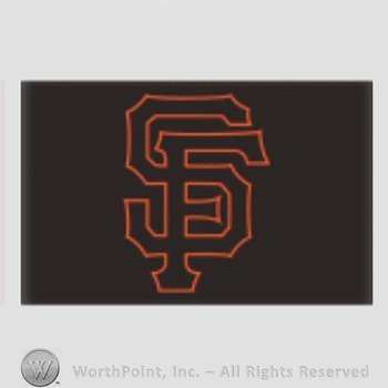 San Francisco Giants sport logo: SF on a black background.