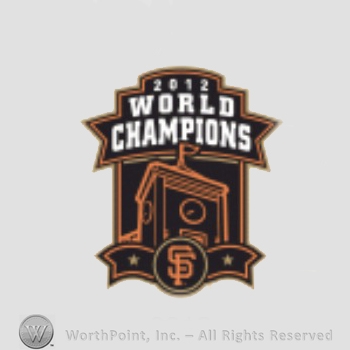 San Francisco Giants sport logo: 2012 World Champions SF.