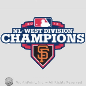 San Francisco Giants sport logo: NL-West Division Champion and SF.