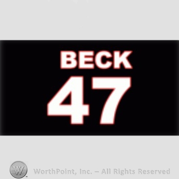 San Francisco Giants sport logo: BECK 47.