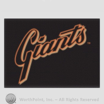 San Francisco Giants sport logo: Giants.